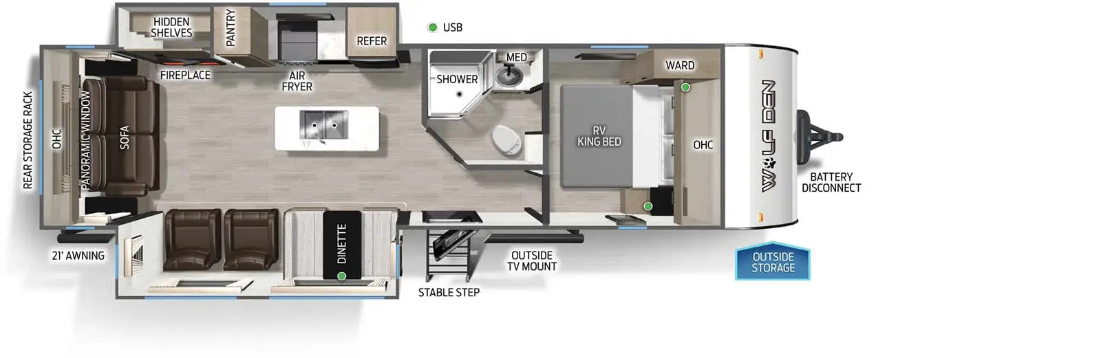 273XLKBL Floorplan Image